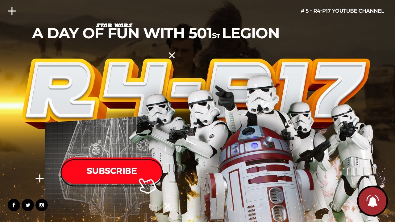 R4-P17 & 501st Legion – Vader’s Fist. A day of fun!
