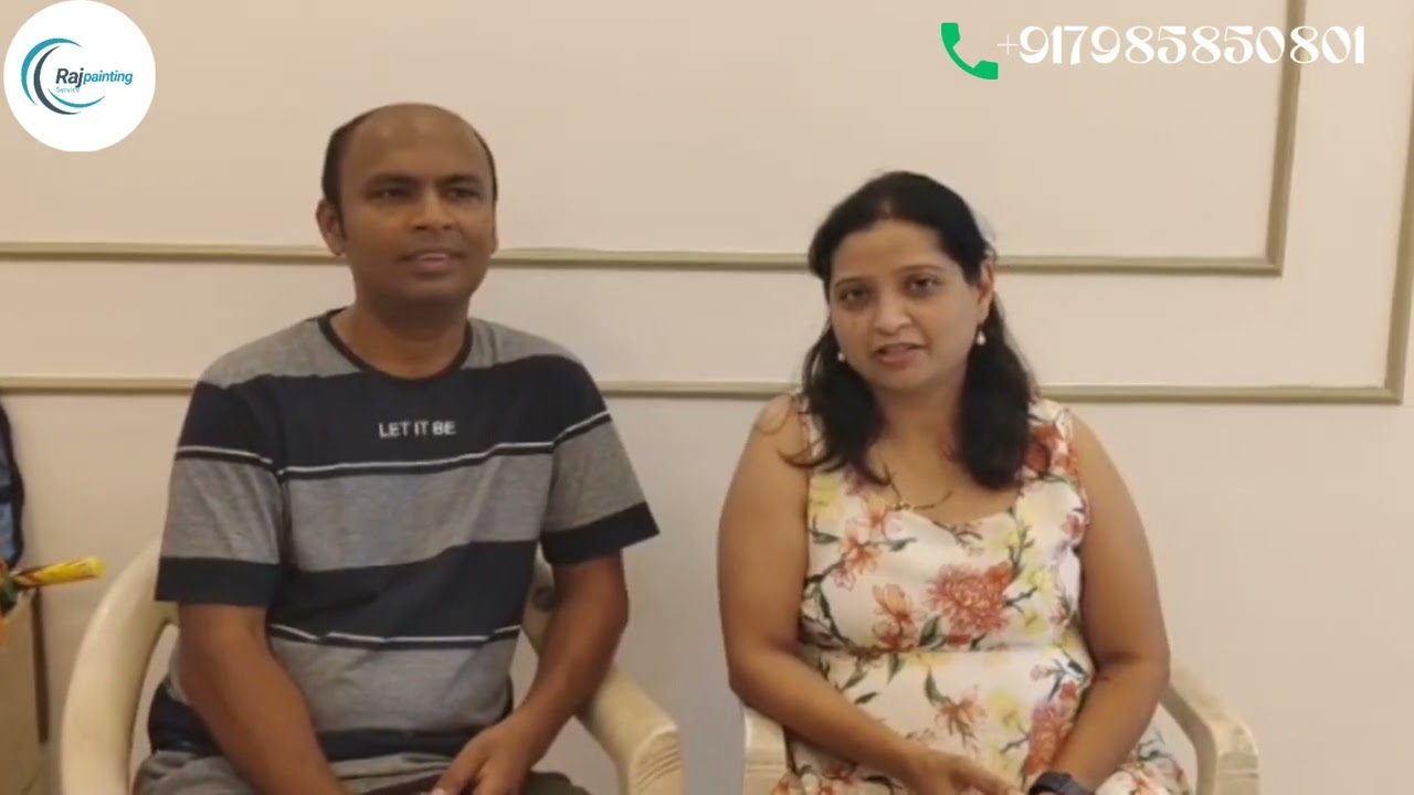 Review From Mrs. Alok Home Paint Services | Interior Exterior Wall Paint Colours Design Ideas