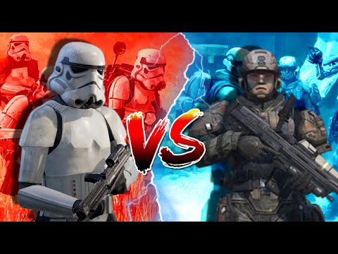 Could UNSC Marines DEFEAT Imperial Stormtroopers? (Eckhartsladder Response) | Halo vs Star Wars