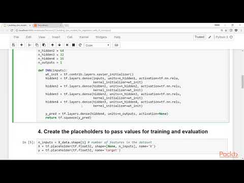 TensorFlow 1 X Recipes for Supervised and Unsupervised Learning The Course Overview| packtpub com