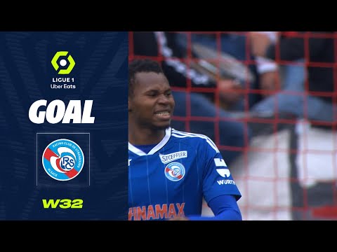 Goal Habib DIALLO (1' - RCSA) STADE DE REIMS - RC STRASBOURG ALSACE (0-2) 22/23