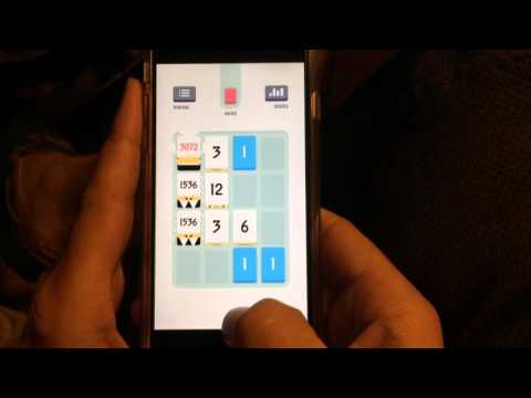 THREES game - 6144 tile - Volleo