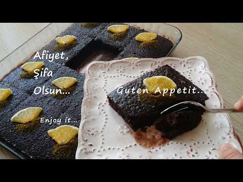 "Nasser" Kuchen - Schokokuchen / Sufle tadında Islak Kek / "Wet" chocolate cake