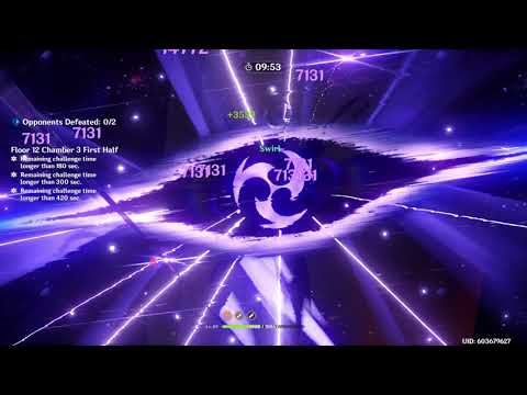 Spiral Abyss [2.1]: 12-3-1 Baal 7s