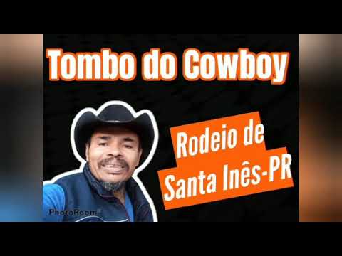 TOMBO no RODEIO de Santa Inês-PR ( cavalo Pantera Negra)