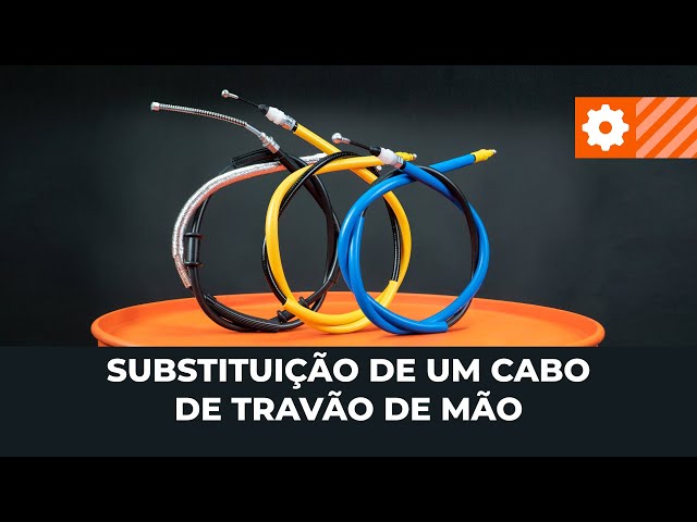 Assista a um guia em vídeo sobre como substituir Cabo de aço travão de estacionamento em DS DS4