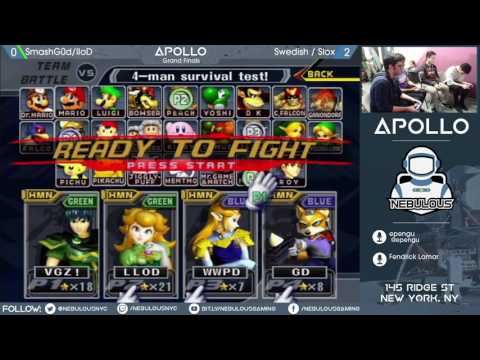 Apollo III Doubles - Grand Finals: Swedish/Slox vs. SmashG0d/lloD
