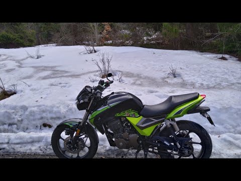 MV-33 kilometr nad poziomem morza jeszcze śnieg