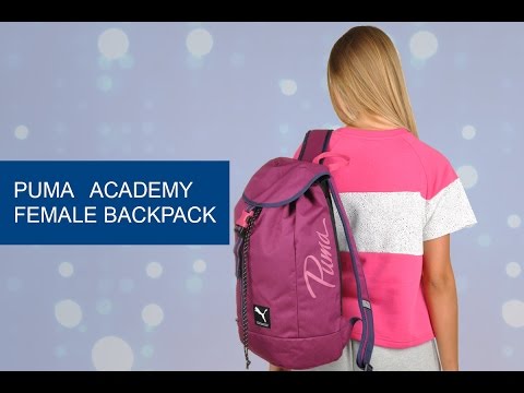 Рюкзак Puma Academy Female Backpack, видео 7 - интернет магазин MEGASPORT