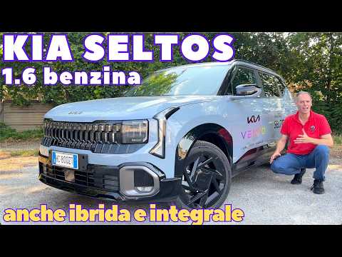 Kia SELTOS 1.6 benzina: comfort, spazio e tecnologia. Anche 4WD (da novembre full hybrid)