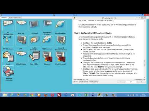 CCNA 1 PT Practice Skills Exam Type B