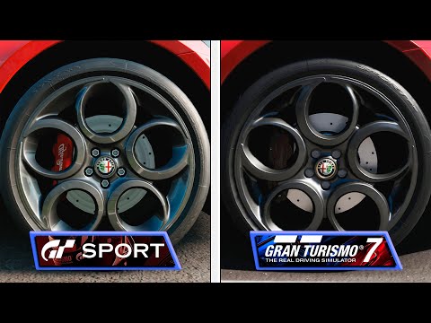 Gran Turismo Sport VS Gran Turismo 7 | Final Graphics Comparison