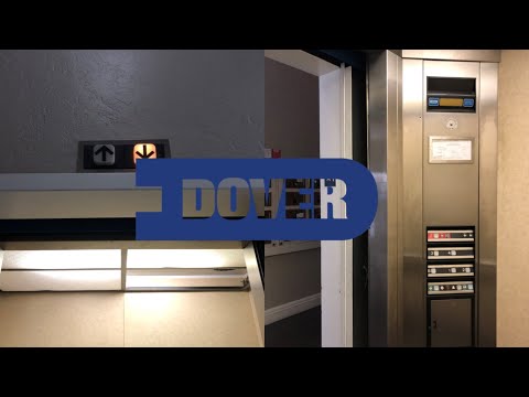 RARE Side Mounted COP! Dover Impulse Hydraulic Elevator-Old Tavern Building-Sacramento, CA