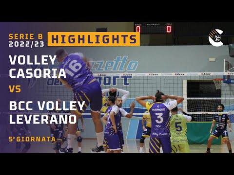 Volley Casoria - BCC Volley Leverano 1-3 | Highlights | Pallavolo Serie B Maschile