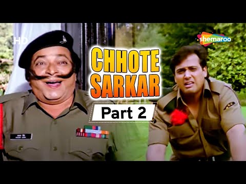 Chhote Sarkar | Superhit Comedy Movie | Movie In Part 02 | Kader Khan - Govinda - Shilpa Shetty
