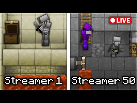 Absolutely Alpha - I Trapped 50 Streamers in Minecraft UHC