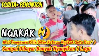 Download lagu Aksi Pengamen Cilik Lucu Bikin Ngakak 1 Bus Sampe Nyanyikan Banyak Lagu mp3
