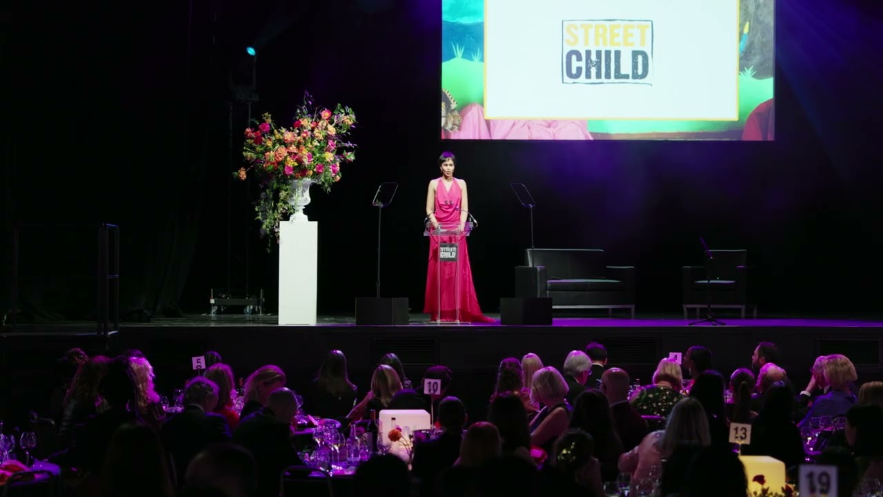 Sabrina Dhowre Elba keynote speech at Street Child International Women’s Day gala