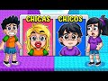 JUGAMOS LA TORRE TROLL DE QUE PREFIERES VERSIÓN CHICOS VS CHICAS EN ROBLOX CON MI NOVIA | JONDRES GC