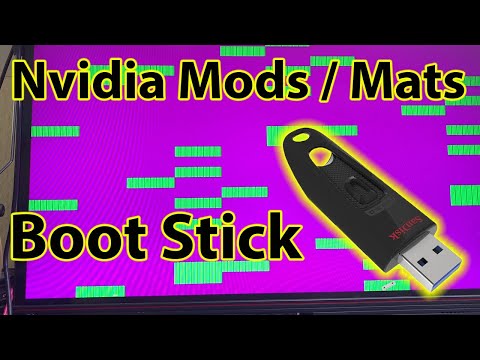 Nvidia MODS / MATS Diagnostic Tool - Create Boot Stick