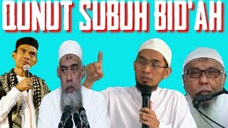 Download lagu Baca qunut subuh bid'ah - Ustadz abdul somad-ustadz adi hidayat-ustadz yazid-udtadz abdul hakim mp3