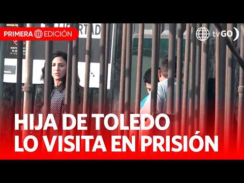 Chantal Toledo visitó por primera vez a su padre en Barbadillo | Primera Edición | Noticias Perú