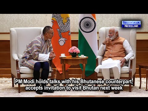 PM Modi holds talks with his Bhutanese counterpart, accepts invitation to visit Bhutan next week