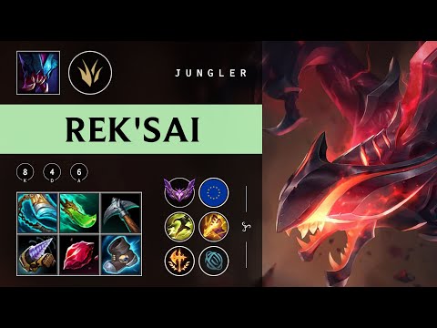 Rek'Sai Jungle vs Nidalee - EUW Master Patch 25.22