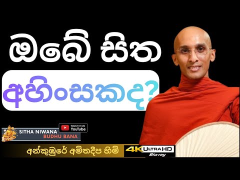 Ankumbure Amitha Deepa Himi #mahamevnawa Sinhala Dharma Deshana New | ඔබේ සිතත් අහිංසක ද?
