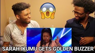 Sarah Ikumu Gets Simon Cowell GOLDEN BUZZER (Britain&#39;s Got Talent) (REACTION)