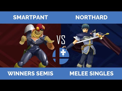 RogaSmash 197: SSBM Winners Semis - Smartpant (C Falcon) vs Northard (Marth)