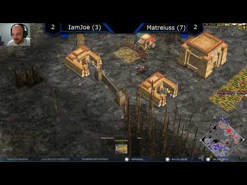 Joe (3) vs Matreiuss (7) - Age of Mythology: The Titans (Game 5)
