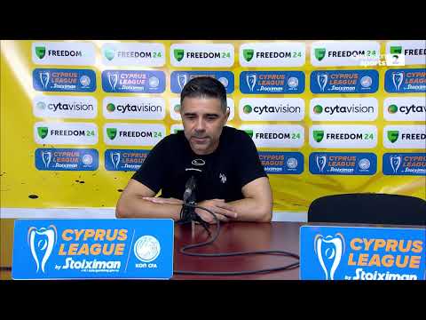 Συνεντεύξεις Τύπου Προπονητών - ΜΑΡΙΝΟΣ ΣΑΤΣΙΑΣ - ΟΜΟΝΟΙΑ ΑΡΑΔΙΠΠΟΥ - 15.09.25