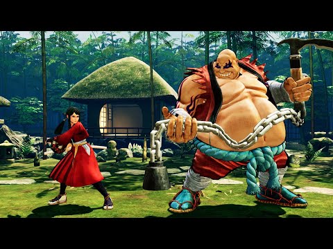 Hibiki vs Earthquake (AI Hardest) - Samurai Shodown 4K Gameplay