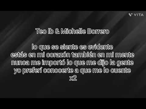 Martes ( LETRA ) Teo lb & Michelle Borrero