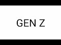 Only Gen Z Can Comment On This Video