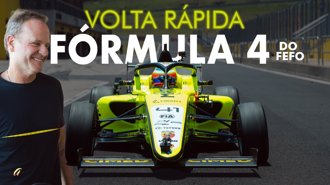 Rubens Barrichello pilota Fórmula 4 de seu filho no Velocitta