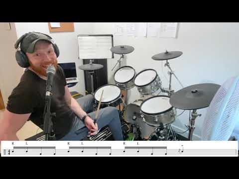 Drum Fill Of The Week 02/08/2021 - Simple Linear Fill With Split Flam