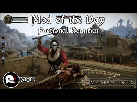 Morrowind Mod of the Day - Factional Bounties Showcase