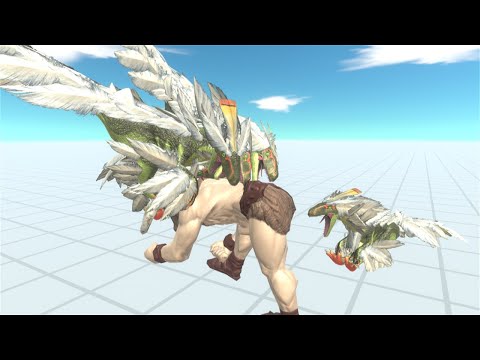 5x Feathered Raptor Vs Every Unit - Animal Revolt Battle Simulator ARBS