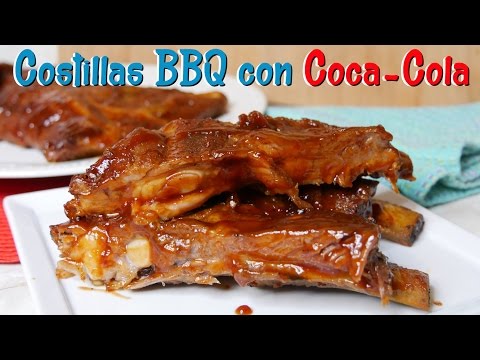 Costillas en BBQ Con Coca-Cola - En Olla de Lento Cocimiento - Mi Cocina Rápida