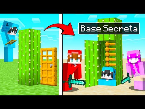 Hice Trampa con BASES SECRETAS en el Escondite de Minecraft!