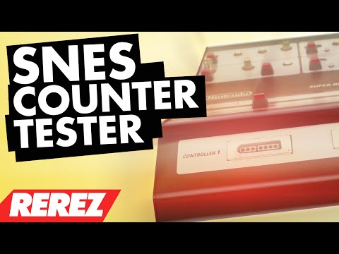 The Biggest SNES Ever Made! - SNES Counter Tester - Rare Obscure or Retro - Rerez