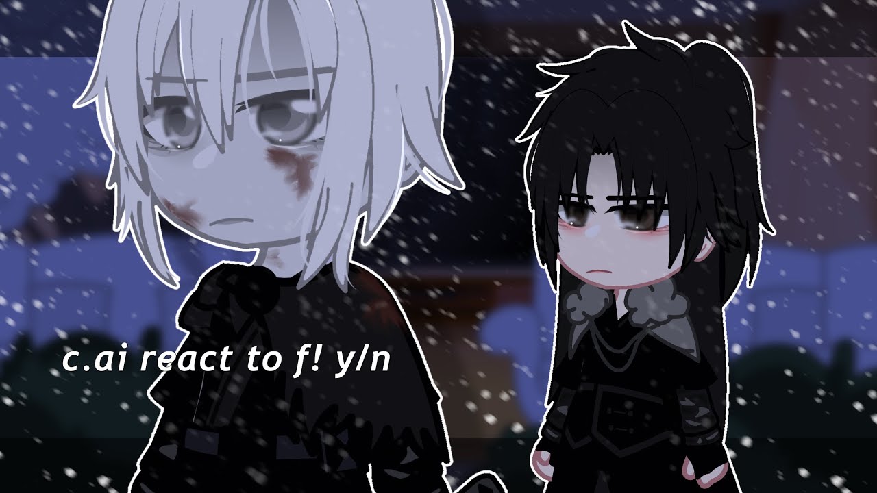 C.AI react to F!Y/N | cross dressing AU | historical | PART I | GCRV | mmoyn