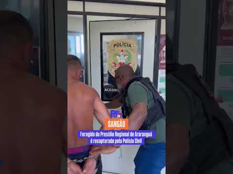 🚨 Foragido Sulenir Gomes de Lima é recapturado após ação da Polícia Civil