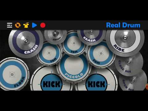 How to change pads and kits in real drum app