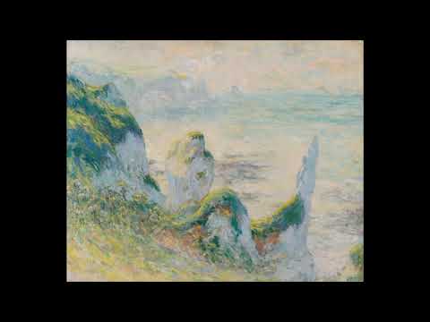 Claude-Emile SCHUFFENECKER, Les Rochers à Etretat, XIXè