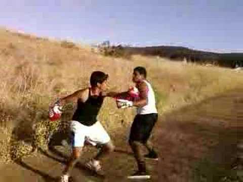 boxing match ethan vs chris I