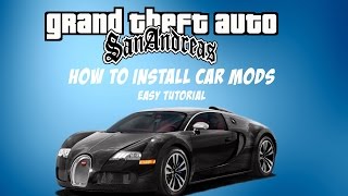 How to Install Car Mods In GTA San Andreas (Easiest Way)