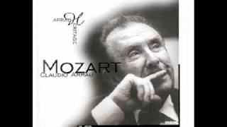 Mozart by Arrau - (2nd mvt) Sonata No 17 in B flat, K 570 - Adagio